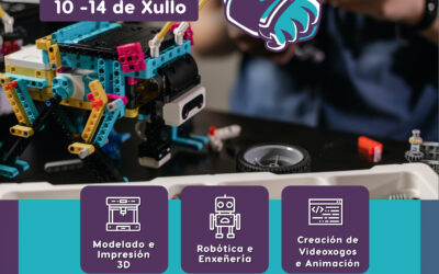 Semana tecnolóxica para nenos de 8 a 16 anos