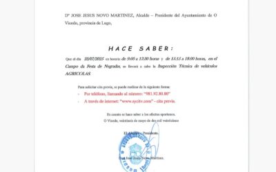 Inspección técnica de vehículos Agrícolas